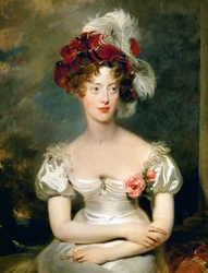 ナポリとシチリアのキャロライン王女1798〜1870年、ベリーズ公爵夫人