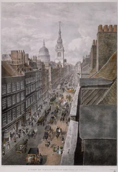 チープサイド、ロンドン、1823