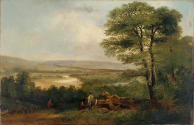 「風景：ノーサンバーランドの景色」、1804-1848