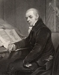 ジョシュアブルックス、H。クックによって「ナショナルポートレートギャラリー、ボリュームV」から彫刻、1835年頃公開