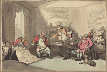 民兵会議、おそらく 1799 年。