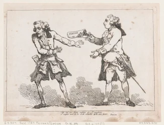 ああ、父よ、それを断らせてください...、ピーター・ピンダー著ピーターの年金より、Esq., 1787., 1787.