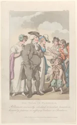 フロントピース。The Vicar of Wakefield, from The Vicar of Wakefield, May 1, 1817.5.1.