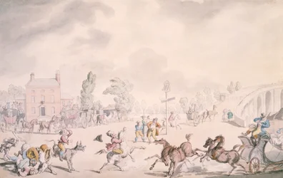 「キュー橋」、キュー、ロンドン、1819