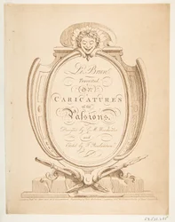 Le Brun Travested、または情熱の似顔絵、1800 年 1 月から 2 月。