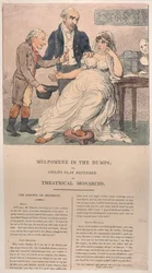 ゴミ捨て場のメルポメネ、または演劇君主によって擁護された子供の遊び、1804., 1804.