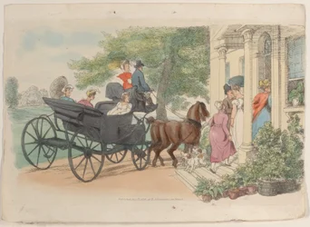 プレート 28、『World in Miniature』、1816 年、1816 年より。