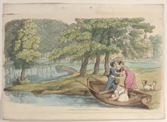 プレート 35、『World in Miniature』、1816 年、1816 年より。