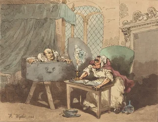 Resurrection, or The Frighted Nurse, 1784年。