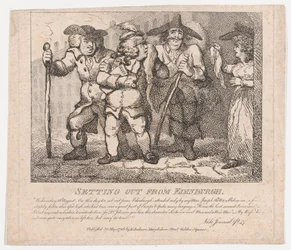 1786 年 5 月 30 日、第 2 部、ボズウェルの絵のように美しい美女たち、エジンバラを出発。