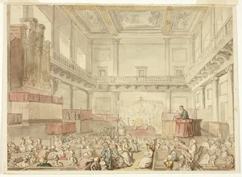 ロンドンの小宇宙からのロイヤルチャペル、ホワイトホールの研究