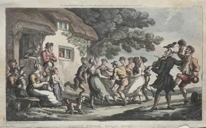 牧師シンタックス農村スポーツ牧師、1813年。