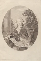 ヘンリー・ウィリアム・バンベリーが長いメヌエットを描く, 1789., 1789.