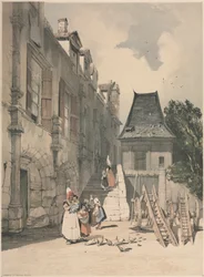LAbbaye St. Amand、ルーアン、1839年。