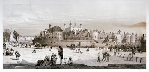 ロンドン塔、1842 年