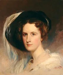 アン・ビドル・ホプキンソン夫人フランシス・ホプキンソン、1834年。