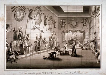 ホプロテカ、ブルック ストリート、ウェストミンスター、ロンドン、c1810