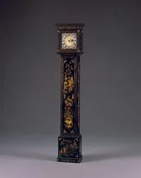 チャールズ2世30時間ロングケースクロック、1680年頃（ミクストメディア