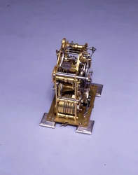 ミニチュア印象的なブラケット時計、いいえ。 222、c.1695（金属）（834228-31も参照）