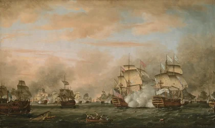 セインツの海戦、1782年4月9-12日