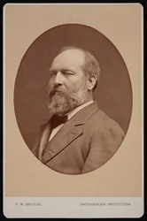 ジェームズ・エイブラム・ガーフィールドの肖像 1831-1881年 1880年6月