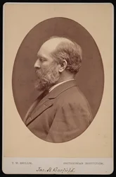 ジェームズ・エイブラム・ガーフィールドの肖像、1831～1881年、1880年6月。