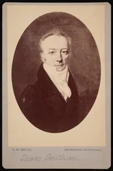James Smithson 1765-1829、1816 年の肖像画は 1870 年代に撮影されました。