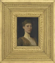 若い女の子の肖像画、1888