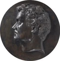 ウィリアム・チャールズ・ウェントワース（1790-1872）1854年（ブロンズ