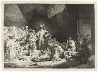 キリストの説教 (The Hundred Guilder Print)