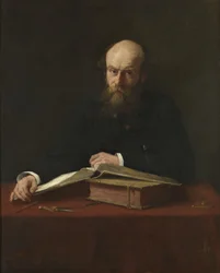 博士の肖像。 P.J.H. カイパース (1827-1921)