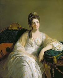アーンドリーのエレノア・フランシス・グラント、1764-69年頃（キャンバスに油彩）