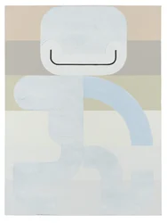 Snow Boy, 2018（キャンバスにラテックスとエナメル）