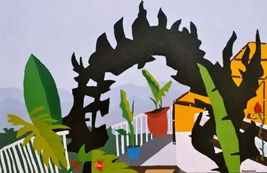 The entrance, 2006, 油彩・キャンバス