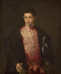ラヌッチョ・ファルネーゼ、1541～1542年。