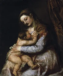 聖母子、c1570-1576