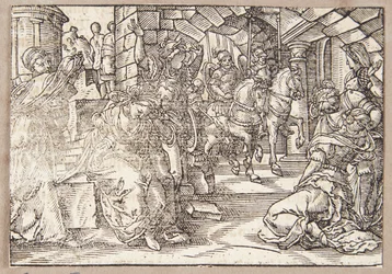 戦争からの息子たちの帰還を悼むローマの母親たち