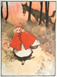 赤ずきんのシーン1900