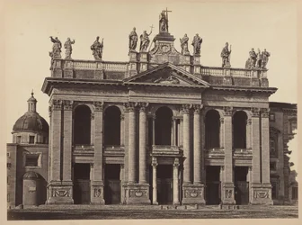 ラテランの聖ヨハネ、ローマ、c。 1860。