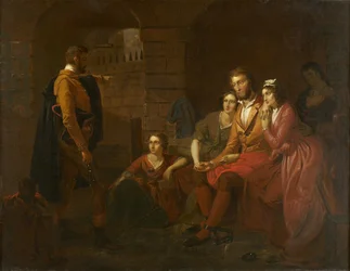 1850年、オルミュッツの刑務所にいるラファイエット