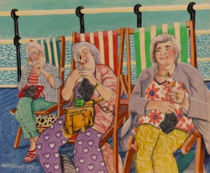アイスクリーム・レディース（絵画）