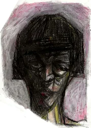 暗く表現力豊かな肖像画