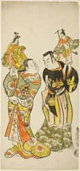 初代山下金作と早川初瀬の戯曲『伊豆海路日記』（1725年1月中村座）の人形遣い