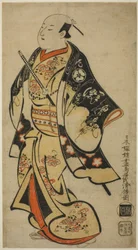 俳優の上村佳右衛門(?)
