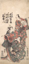 ドラマ「松は体襖の別里」のワンシーン、1757年または1758年、1757年または1758年。