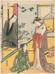Ｓせね あｔ テェ 大福や （大福や の 団）、 ｆろｍ テェ セリエｓ ”ご 太平記 白石 話”