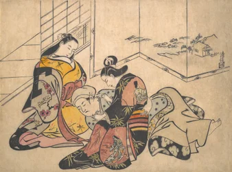 版画、1703年。
