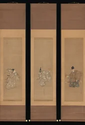 縁起の良い能舞翁、約。 1790-95。