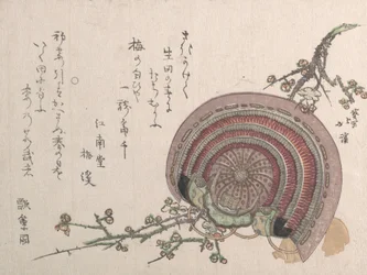 兜と梅。