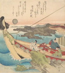 土佐近辺の瀬戸内海。 1820年。